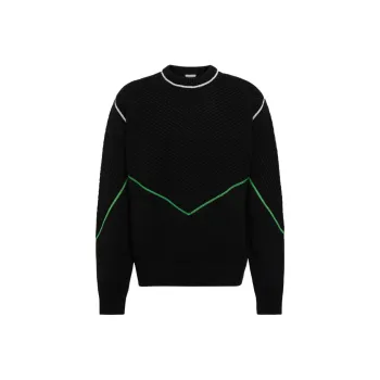 Bottega Veneta FW22 Sweater Men's Black