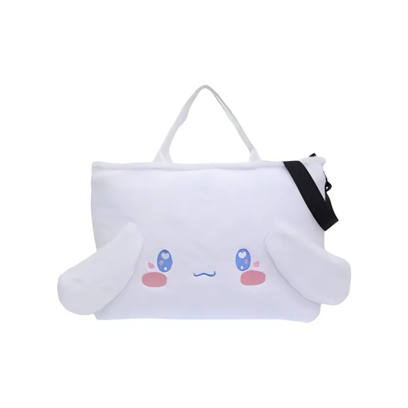 Sanrio Polyester Shoulder Bag, Crossbody Bag, Handbag Regular Women's White-0