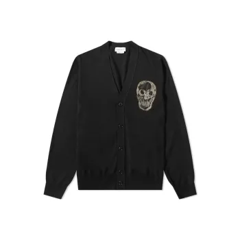 Alexander McQueen Sweaters Men Black