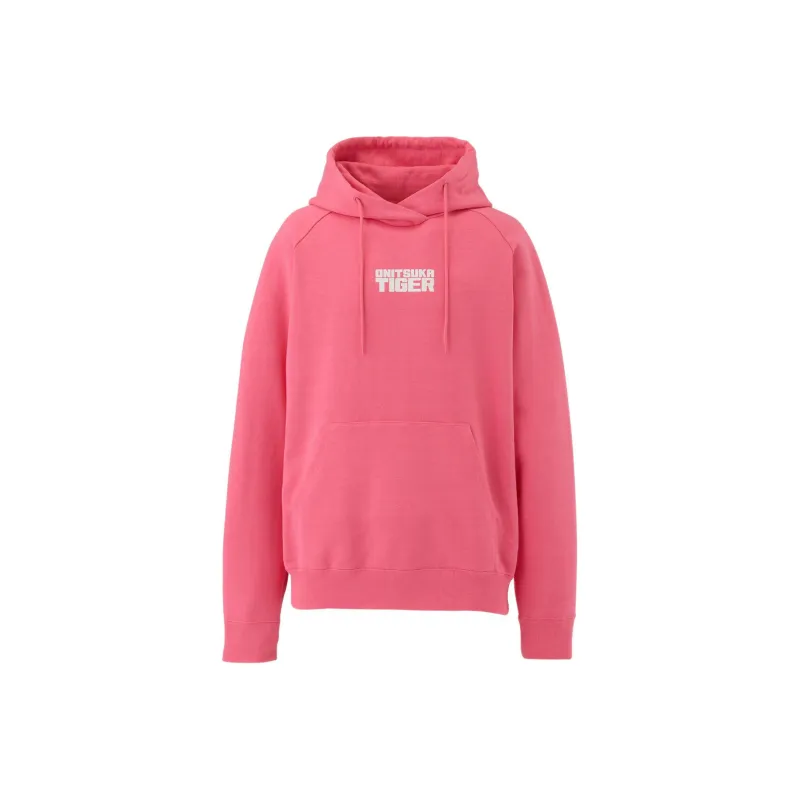 Onitsuka Tiger SWEAT HOODIE Sweatshirt Unisex Pink-0