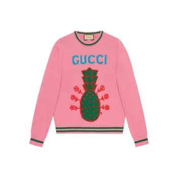 GUCCI Sweaters Men Pink