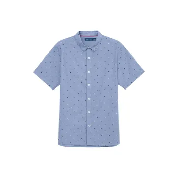 NAUTICA Shirts Men Navy Blue