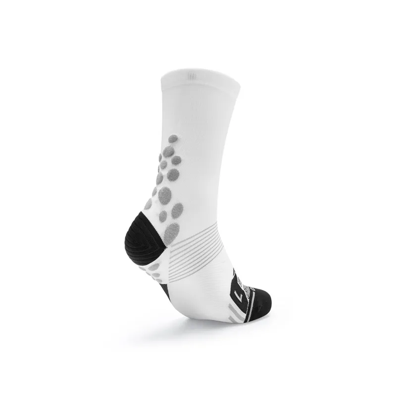 QIAODAN Running Socks Men's 1 Pack Jordan White-1