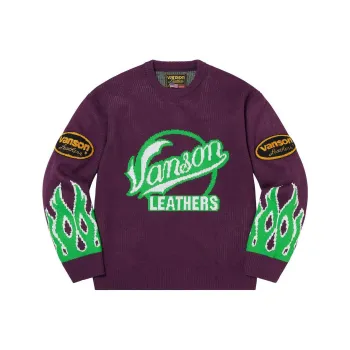 Supreme Vanson Leathers Sweater
