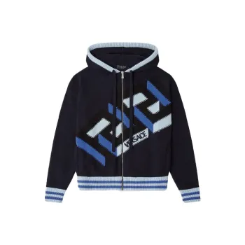 VERSACE Sweaters Men Blue