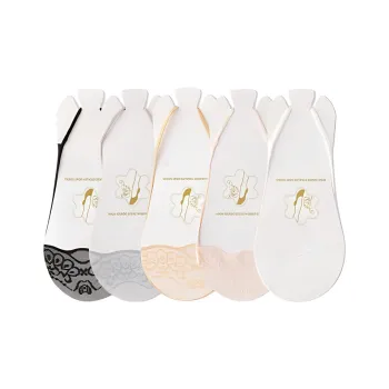 Temooues No Show Socks Women's 5 Pack