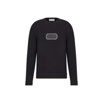DIOR Cashmere Sweaters Men Black