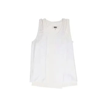MM6 Maison Margiela Layered Scoop Neck Tank Top