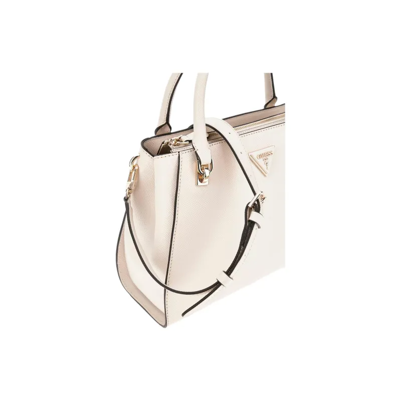 GUESS Noelle Polyurethane One Shoulder Handbag Women's Cream-2