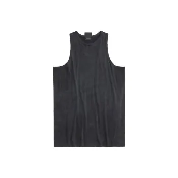Balenciaga SS23 Tank Tops Loose Fit Style Men's Black