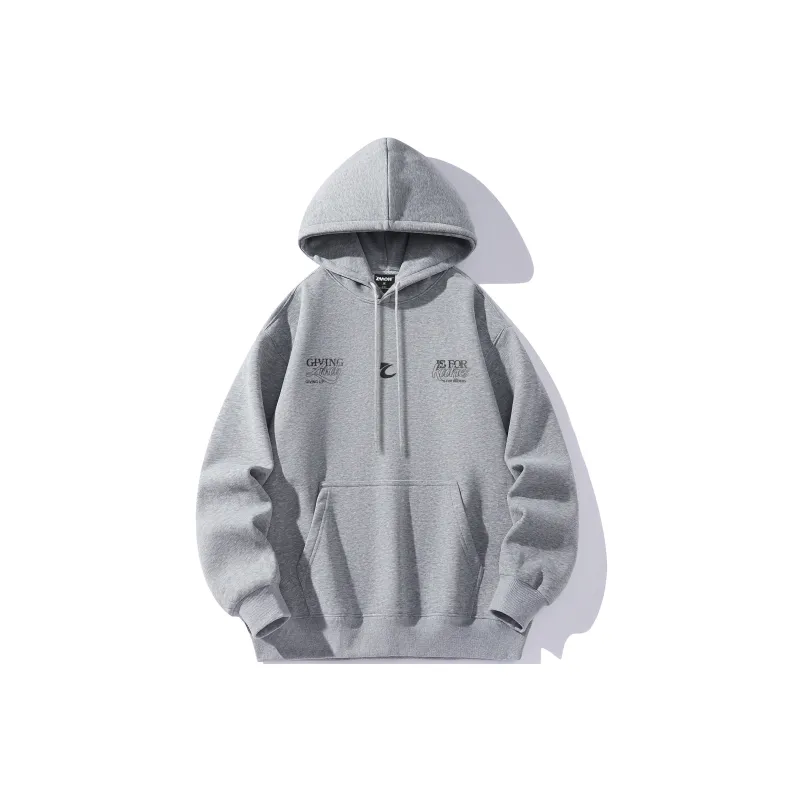 ZMOH Fleece Lined Hoodie Unisex Couple's-16