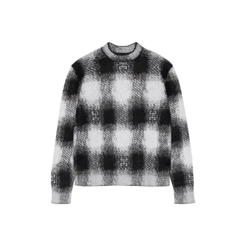 Givenchy 4G Checkered Knit Sweater