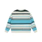 Beige Blue Stripes