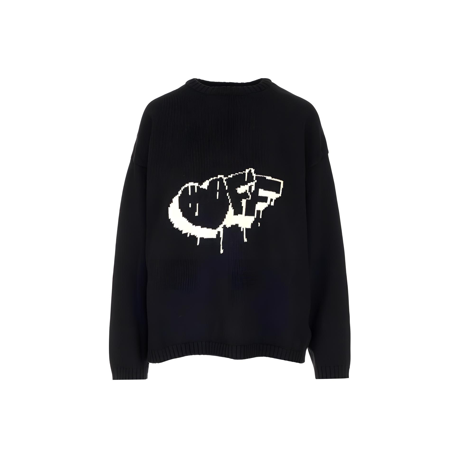 Off White Black Sweaters on Sale & Authentic - Cheap Rcj
