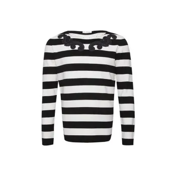 VERSACE Sweaters Men Black/White