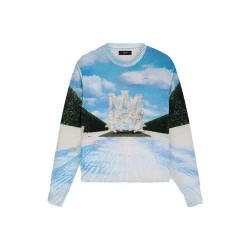 AMIRI Sweaters Men Blue