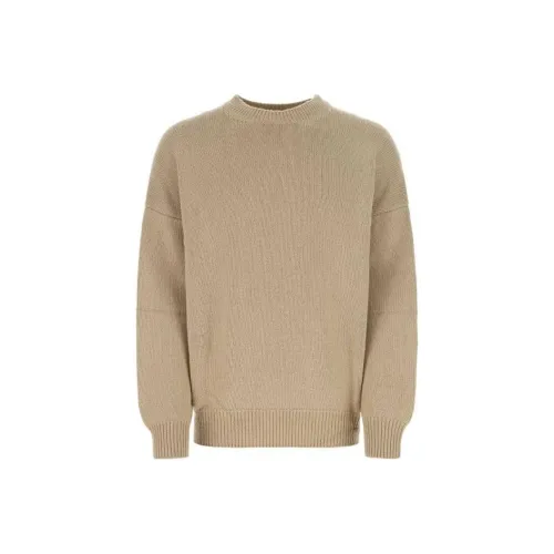 THE ROW SS22 Loose Fit Knitwear Spring And Autumn Men's Beige