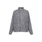 Dark Blue+Apricot Plaid