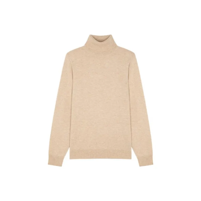 THEORY Cashmere Sweaters Men Beige Yellow-0