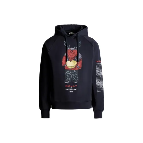 BALLY Forest Mask Hoodie