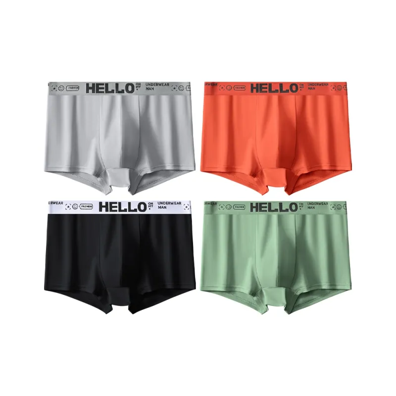 KJ Boxer Briefs Men's 4 Pack Gift Box Set-12