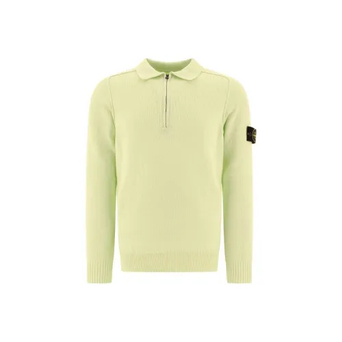 STONE ISLAND Sweaters Unisex Yellow