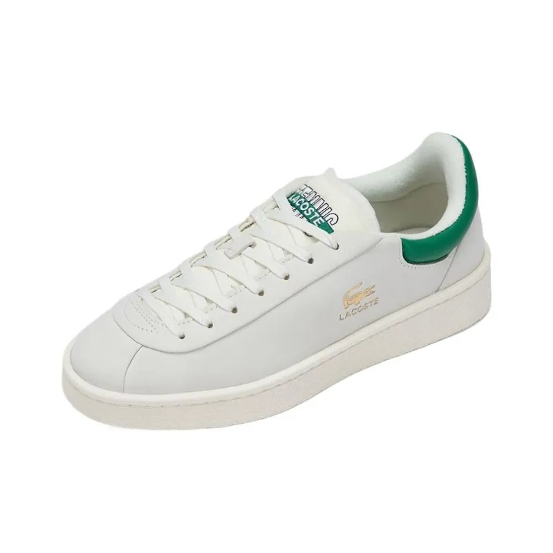 LACOSTE Low Top Skateboard Shoes Women's White-1