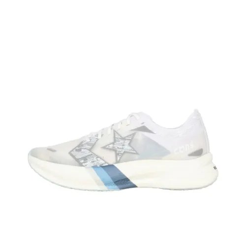 Converse CONS RUNREVOLVE Anti Slip Wear Resistant Low Top Casual Running Shoes Unisex White
