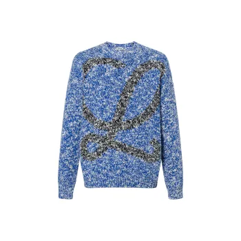 LOEWE Large L Relaxed Fit Wool Sweater