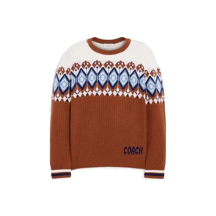 COACH Sweaters Men Brown-0
