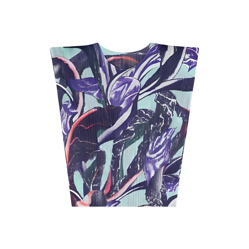 PLEATS PLEASE ISSEY MIYAKE Tardivo Plissé Midi Dress-2