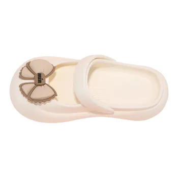 TEDDY ISLAND Teddy Love Women's Clogs Home Outerwear Squashy And Bouncy Feeling Slippers Thickened EVA Sole