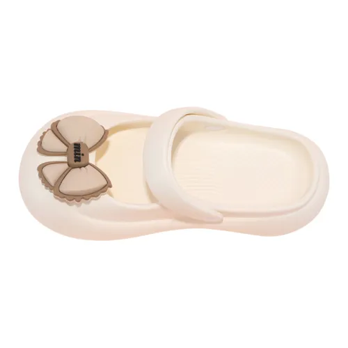 TEDDY ISLAND Teddy Love Women's Clogs Home Outerwear Squashy And Bouncy Feeling Slippers Thickened EVA Sole