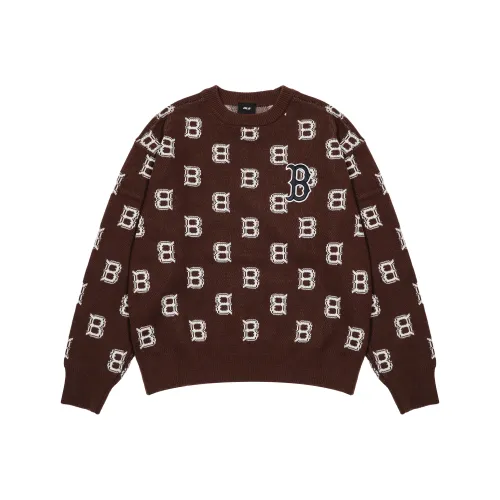 MLB Sweaters Unisex Dark Brown