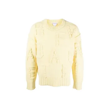 Bottega Veneta Sweaters Men Yellow