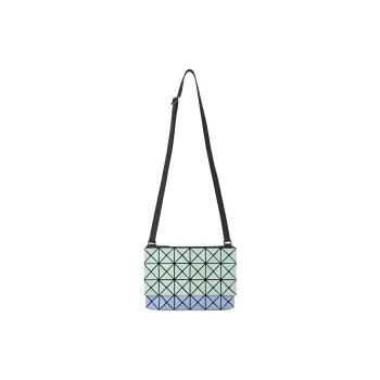 ISSEY MIYAKE Prism Polyvinyl Chloride Resin Shoulder Bag, Crossbody Bag Regular Women's Blue & Green