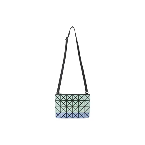 ISSEY MIYAKE Prism Polyvinyl Chloride Resin Shoulder Bag, Crossbody Bag Regular Women's Blue & Green