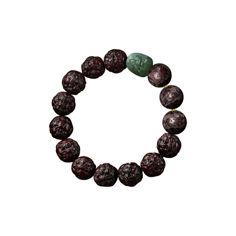 Yi Mingju Rosewood Bracelets Unisex-9