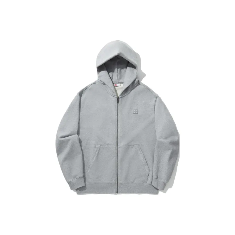 LiNing Vital Series Sweatshirt Unisex Heather Gray-0