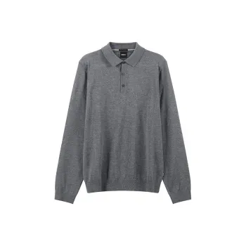 HUGO BOSS Lancione Virgin Wool Polo Shirt
