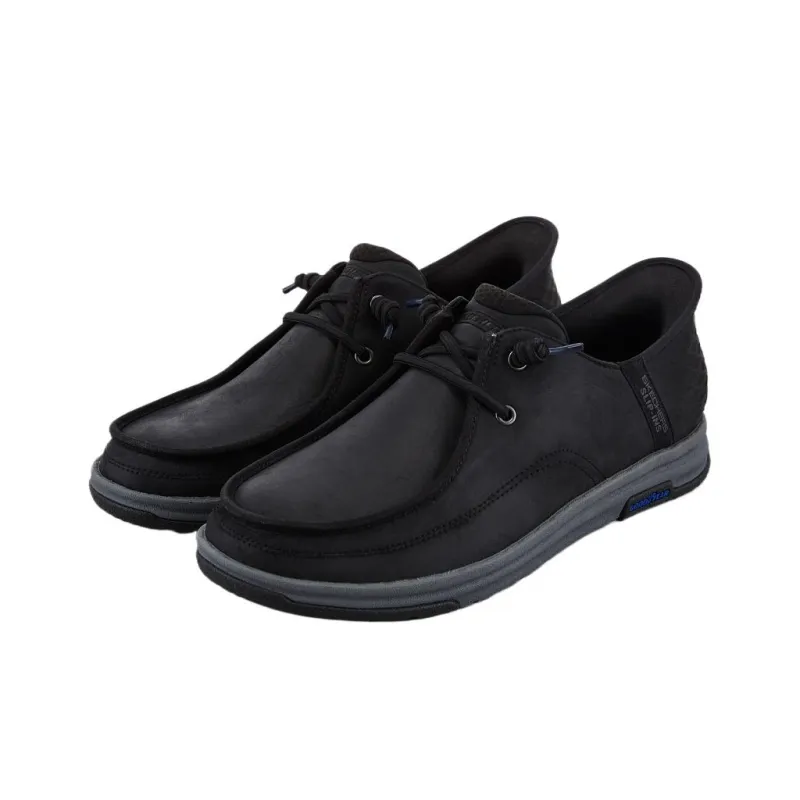 Skechers Melson Low Top Casual Shoes Men's Black-2