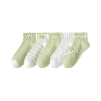 Cotton Gene Ankle Socks Women's 5 Pack