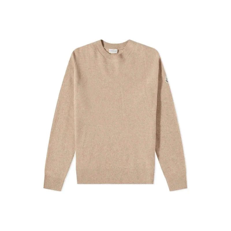 Moncler Crew neck Virgin Wool blend Jumper-0