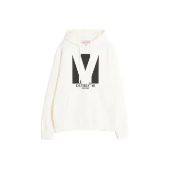 Valentino Chez Valentino Drawstring Hoodie