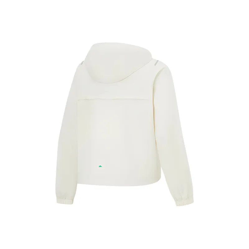 LINING Running Collection Jackets Women's Silver Birch Gray-1