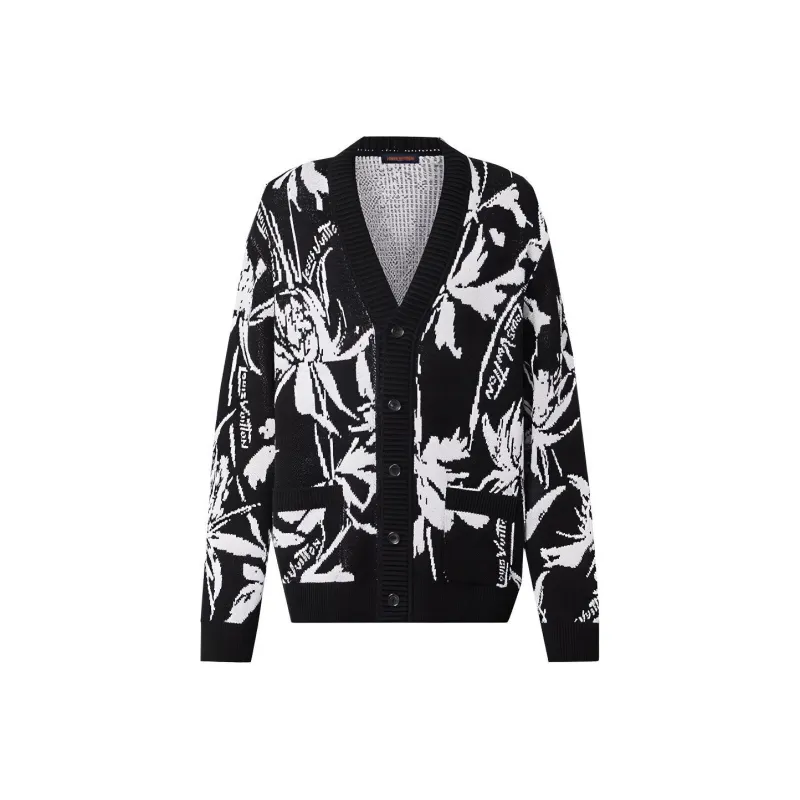 LOUIS VUITTON Thistle Jacquard Cardigan-0