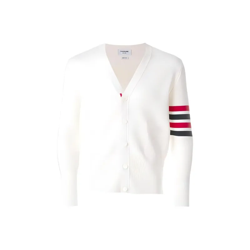 THOM BROWNE· FW21 Sweater Men's White-0
