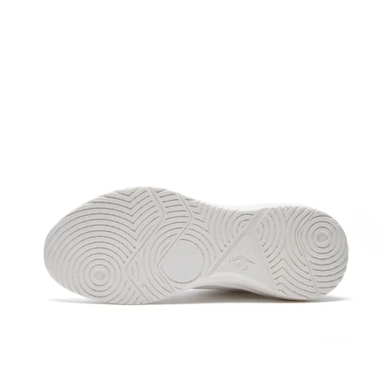 Le Coq Sportif LCS EASY RUN Shock Absorbers With Slip Resistant Features Low Top Training Shoes Unisex White-4