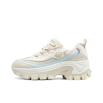 Skechers Street Anti Slip Wear Resistant Breathable Height Increasing Quick Dry Low Top Casual Shoes Women's Beige
