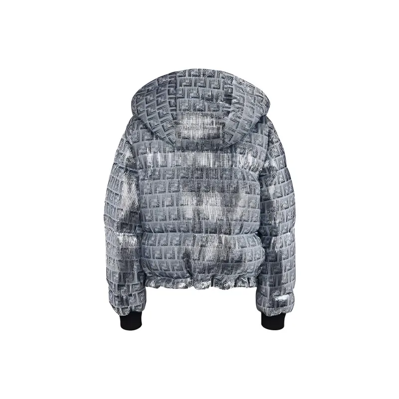 FENDI Down Jackets Women's Silver-1